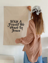 Load image into Gallery viewer, What a Friend in Jesus Tapestry