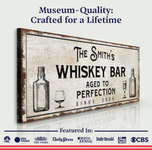 Load image into Gallery viewer, Whiskey Bar Sign