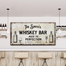 Load image into Gallery viewer, Whiskey Bar Sign III