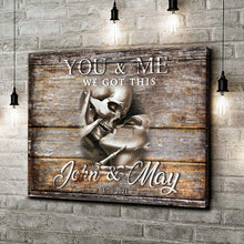 Load image into Gallery viewer, We Got This Personalized Skeleton Couple - Gift For Gothic Lover - Gothic Decor For Home