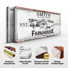 Load image into Gallery viewer, Rustic Farmhouse Personalized Sign II