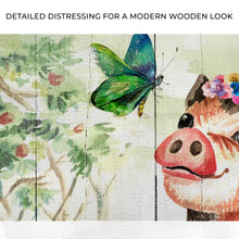 Load image into Gallery viewer, Cute Little Pig Canvas Wall Art