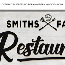 Load image into Gallery viewer, Restaurant Sign V