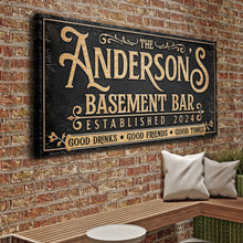 Load image into Gallery viewer, Custom Basement Bar Sign III