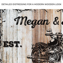 Load image into Gallery viewer, Motorcycle Wood Sign