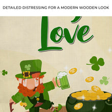 Load image into Gallery viewer, St. Patrick's Day Lucky In Love Sign