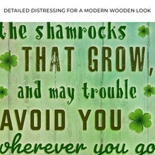 Load image into Gallery viewer, St. Patrick's Day Blessings Sign