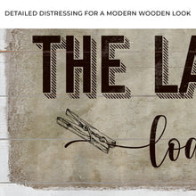 Load image into Gallery viewer, Loads of Fun The Laundry Room Sign