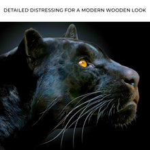 Load image into Gallery viewer, Black Panther Head Canvas Wall Art