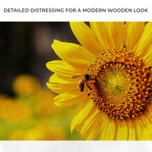 Load image into Gallery viewer, Bee On Sunflower Canvas Wall Art
