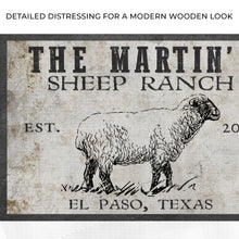 Load image into Gallery viewer, Sheep Ranch Sign II