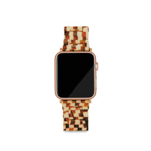 Load image into Gallery viewer, Apple Watch Band in Tortoise Checker