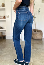 Load image into Gallery viewer, Judy Blue Full Size High Waist Rigid Magic Heavy Destroy Straight Jeans