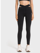 Load image into Gallery viewer, Crisscross Cutout Sports Leggings