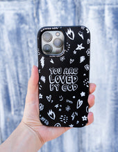 Load image into Gallery viewer, Black You Are Loved By God Phone Case