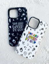 Load image into Gallery viewer, Black You Are Loved By God Phone Case