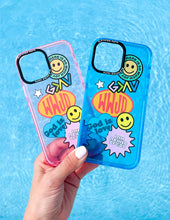 Load image into Gallery viewer, Blue Sticker Collage Phone Case