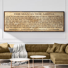 Load image into Gallery viewer, The Man In The Arena Sign V
