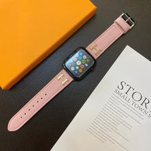 Load image into Gallery viewer, Genuine Pattern Leather Apple Watch Strap
