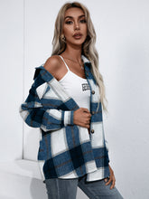 Load image into Gallery viewer, Ivy Lane Plaid Button Up Flannel Shirt