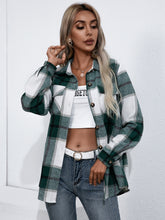 Load image into Gallery viewer, Ivy Lane Plaid Button Up Flannel Shirt