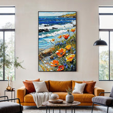Load image into Gallery viewer, Canvas Print: "Coastal Blooms"