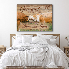 Load image into Gallery viewer, We Got This Couple Cattle Sign
