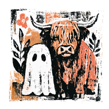 Load image into Gallery viewer, Ghost &amp; Highland DTF Transfer