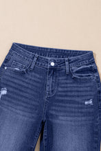Load image into Gallery viewer, Jacy Cuffs Distressed Straight High Waist Jeans