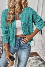 Load image into Gallery viewer, Confetti Button Up Long Sleeve Cardigan