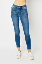 Load image into Gallery viewer, Judy Blue Full Size Cuffed Hem Low Waist Skinny Jeans