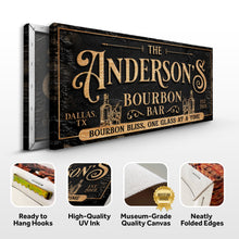 Load image into Gallery viewer, Personalized Bourbon Bar Sign III