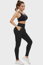 Load image into Gallery viewer, Pocketed High Waist Active Leggings