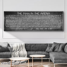 Load image into Gallery viewer, The Man In The Arena Sign VII