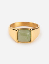Load image into Gallery viewer, Emerald Green Signet Ring