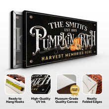 Load image into Gallery viewer, Harvest Memories Here Pumpkin Patch Sign