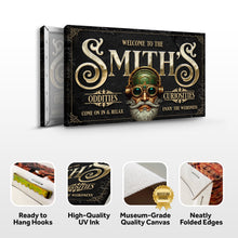 Load image into Gallery viewer, Personalized Family Steampunk Sign
