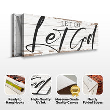 Load image into Gallery viewer, Let Go Let God Faith Sign VII