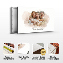 Load image into Gallery viewer, Mother's Day Watercolor Family Portrait Sign