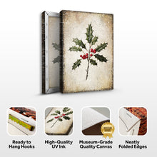Load image into Gallery viewer, Christmas Holly Wall Art II