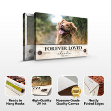 Load image into Gallery viewer, Custom Pet Memorial Sign Forever Loved