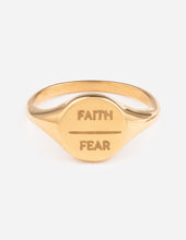 Load image into Gallery viewer, Faith Over Fear Ring
