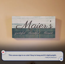 Load image into Gallery viewer, Family Grateful Sign III