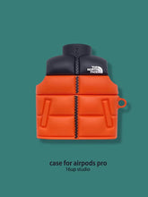 Load image into Gallery viewer, TNF down jacket style Airpods Case