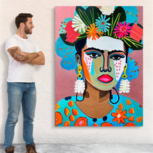 Load image into Gallery viewer, Canvas Print: "Floral Muse II"
