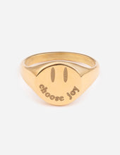 Load image into Gallery viewer, Gold Choose Joy Ring