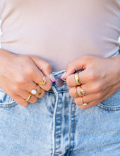 Load image into Gallery viewer, Gold Dome Ring