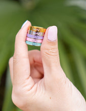 Load image into Gallery viewer, Gold Enamel Highs and Lows Ring