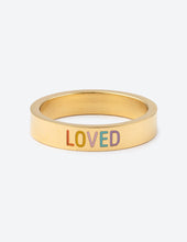 Load image into Gallery viewer, Gold Loved Ring