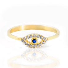 Load image into Gallery viewer, Elysian Evil Eye Rings – Stylish Protection Against Negativity